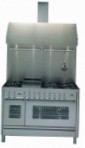 ILVE PL-120F-VG Stainless-Steel Estufa de la cocina tipo de hornogas revisión éxito de ventas