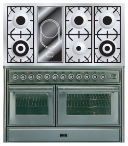 Foto Estufa de la cocina ILVE MTS-120VD-E3 Stainless-Steel, revisión