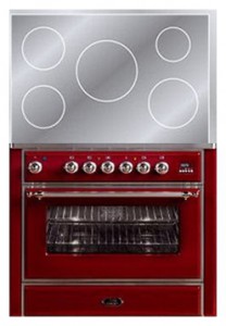 صورة فوتوغرافية موقد المطبخ ILVE MI-90-E3 Red, إعادة النظر