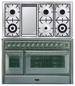 Photo Kitchen Stove ILVE MT-120FD-E3 Stainless-Steel, review