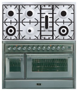 Foto Estufa de la cocina ILVE MT-1207D-E3 Stainless-Steel, revisión