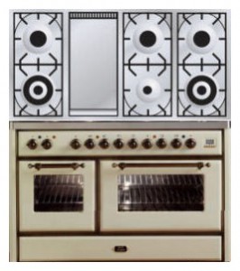 Foto Estufa de la cocina ILVE MS-120FD-E3 Antique white, revisión