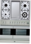 ILVE PDF-100F-VG Stainless-Steel Virtuves Plīts Cepeškrāsns tipsgāze pārskatīšana bestsellers