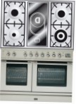 ILVE PDL-100V-VG Stainless-Steel Virtuvės viryklė tipo orkaitėsdujos peržiūra geriausiai parduodamas