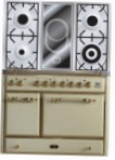 ILVE MCD-100VD-VG Antique white Virtuvės viryklė tipo orkaitėsdujos peržiūra geriausiai parduodamas