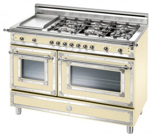 Photo Kitchen Stove BERTAZZONI H48 6G MFE CR, review