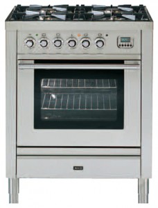 Photo Kitchen Stove ILVE PL-70-MP Stainless-Steel, review