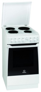 Photo Kitchen Stove Indesit KN 1E1 (W), review