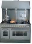 ILVE P-1207N-VG Stainless-Steel Кухонная плита тип духового шкафагазовая обзор бестселлер