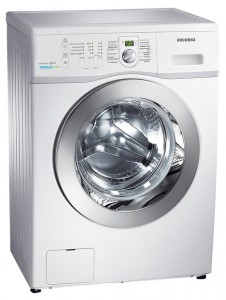 तस्वीर वॉशिंग मशीन Samsung WF6MF1R2W2W, समीक्षा