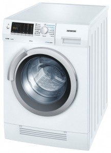 fotoğraf çamaşır makinesi Siemens WD 14H441, gözden geçirmek