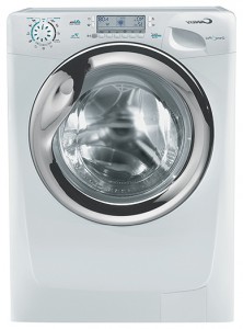 fotoğraf çamaşır makinesi Candy GO4 1274 LH, gözden geçirmek