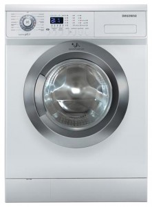 fotoğraf çamaşır makinesi Samsung WF7450SUV, gözden geçirmek