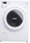 Hitachi BD-W80PSP WH Vaskemaskine fritstående, aftageligt betræk til indlejring