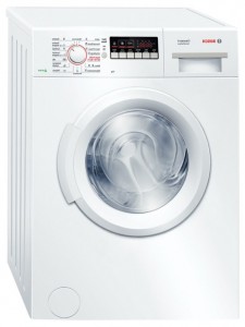 तस्वीर वॉशिंग मशीन Bosch WAB 2026 Q, समीक्षा