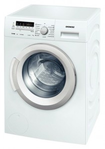 fotoğraf çamaşır makinesi Siemens WS12K261, gözden geçirmek