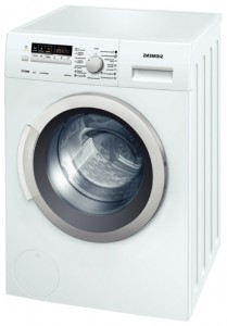 fotoğraf çamaşır makinesi Siemens WS 12O240, gözden geçirmek