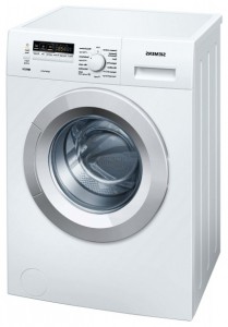 fotoğraf çamaşır makinesi Siemens WS 12X260, gözden geçirmek