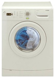 fotoğraf çamaşır makinesi BEKO WKD 54580, gözden geçirmek