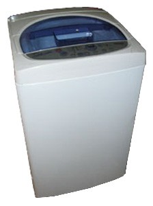 fotoğraf çamaşır makinesi Daewoo DWF-820WPS blue, gözden geçirmek