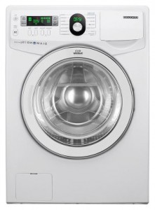 तस्वीर वॉशिंग मशीन Samsung WF1702YQC, समीक्षा