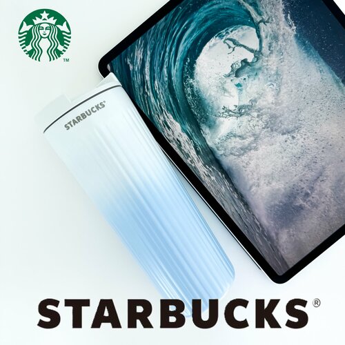 Термокружка STARBUCKS с клапаном и трубочкой 473мл Старбакс tumbler фото