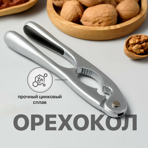 Орехокол Shiny Kitchen для грецких орехов и фундука, щелкунчик орехокол для кедровых орехов фото