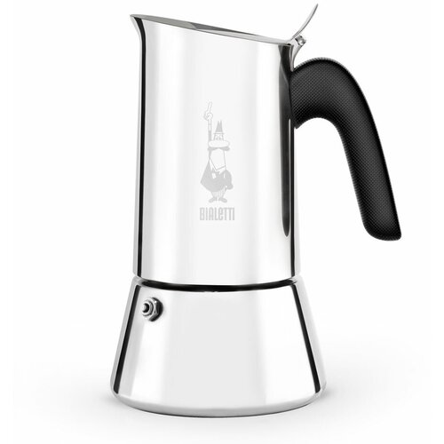 Гейзерная кофеварка Bialetti New Venus, 170 мл0.17 л, металлик фото