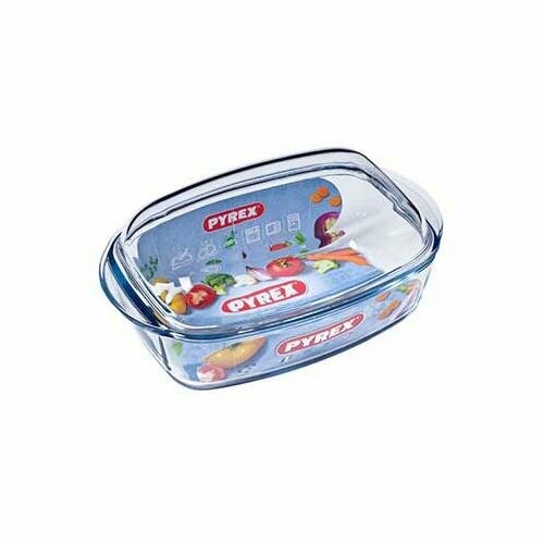 Кастрюля-утятница PYREX Essentials 4,5 л прямоугольная фото