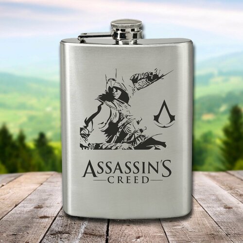 Фляга с гравировкой Assassin s Creed фото