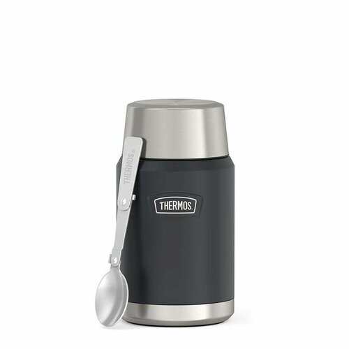 THERMOS для еды 0.47л ICON, гранит - безупречное качество с 1904 (IS-301 GT) тот самый термос с широким горлом фото