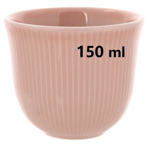 Чашка Loveramics Embossed Tasting Cup 150 мл, цвет розовый фото