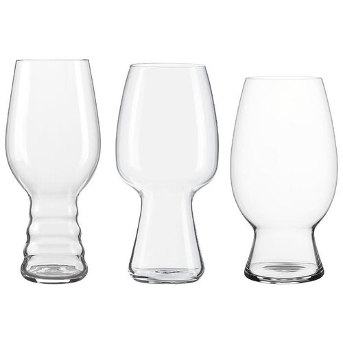 Набор бокалов Spiegelau Craft Beer Glasses Tasting Kit 4991693, 540 мл, 3 шт., бесцветный фото