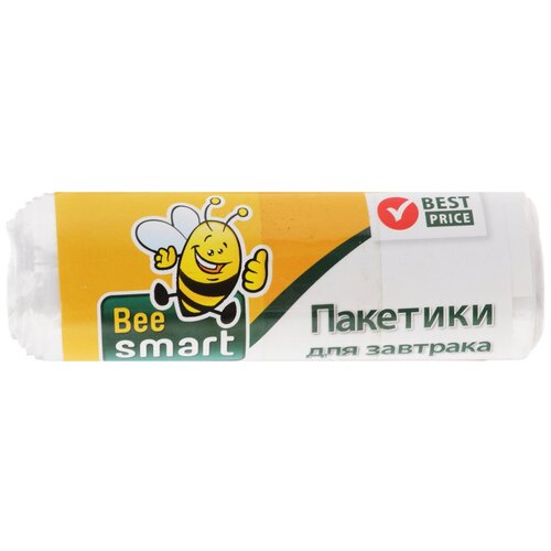 Пакеты для завтрака Bee Smart, 0.3, 6 мкм х 20 см, 2 л, 50 шт. фото