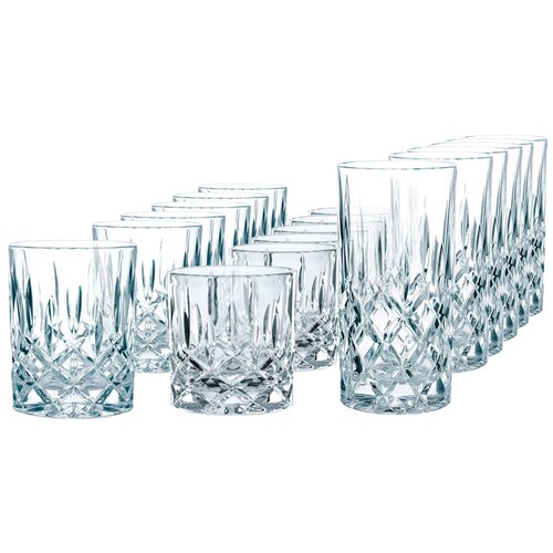 Набор стаканов Nachtmann Noblesse Barware set 101764, 245 мл, 18 шт., бесцветный фото