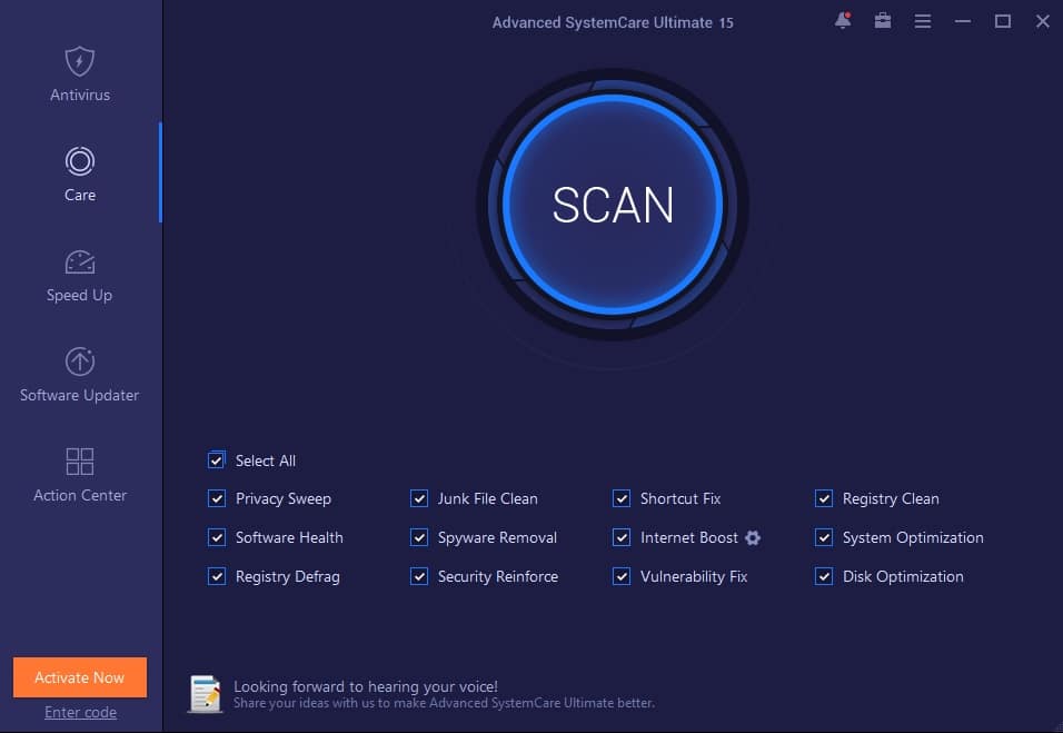 IObit Advanced SystemCare Ultimate 15 Key (1 Year / 3 PCs) 18.05$