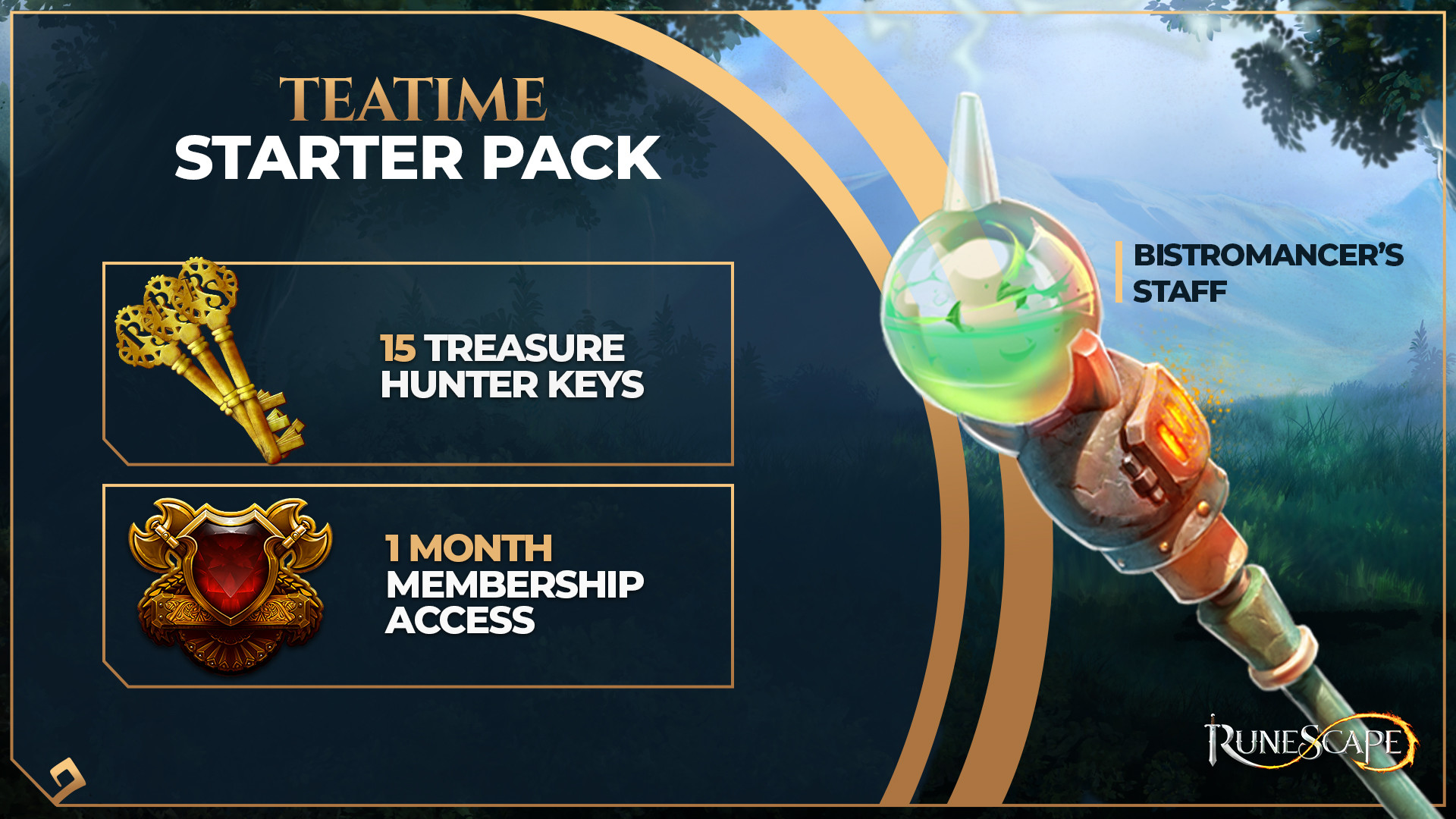 RuneScape Teatime Starter Pack Steam CD Key 8.95$