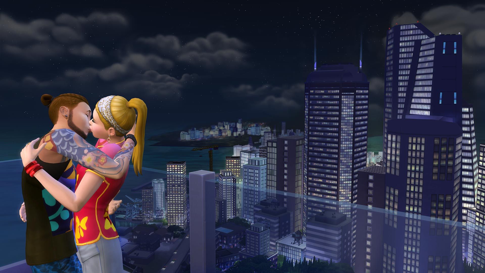 The Sims 4 Bundle - City Living, Dine Out, Bowling Night Stuff DLCs Origin CD Key 54.23$