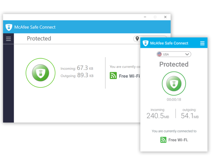 McAfee Safe Connect VPN (1 Year / 5 Devices) 19.75$