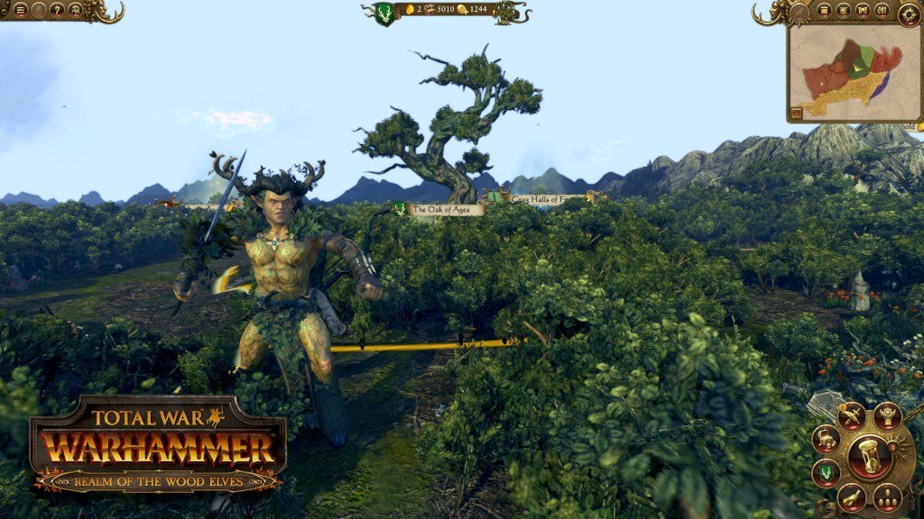 Total War: Warhammer - Realm of The Wood Elves DLC EU Steam CD Key 16.84$