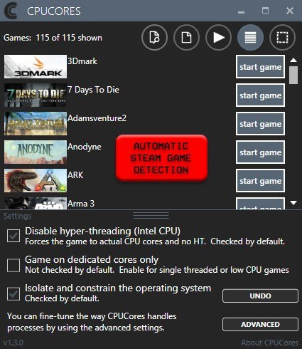 CPUCores :: Maximize Your FPS Steam Altergift 18.26$