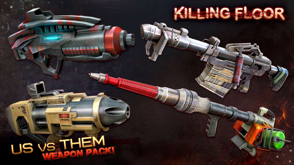 Killing Floor - Community Weapons Pack 3 - Us Versus Them Total Conflict Pack DLC Steam CD Key 0.85$