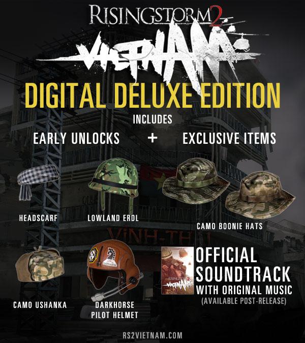 Rising Storm 2: Vietnam - Digital Deluxe Edition Upgrade DLC RU Steam CD Key 4.8$