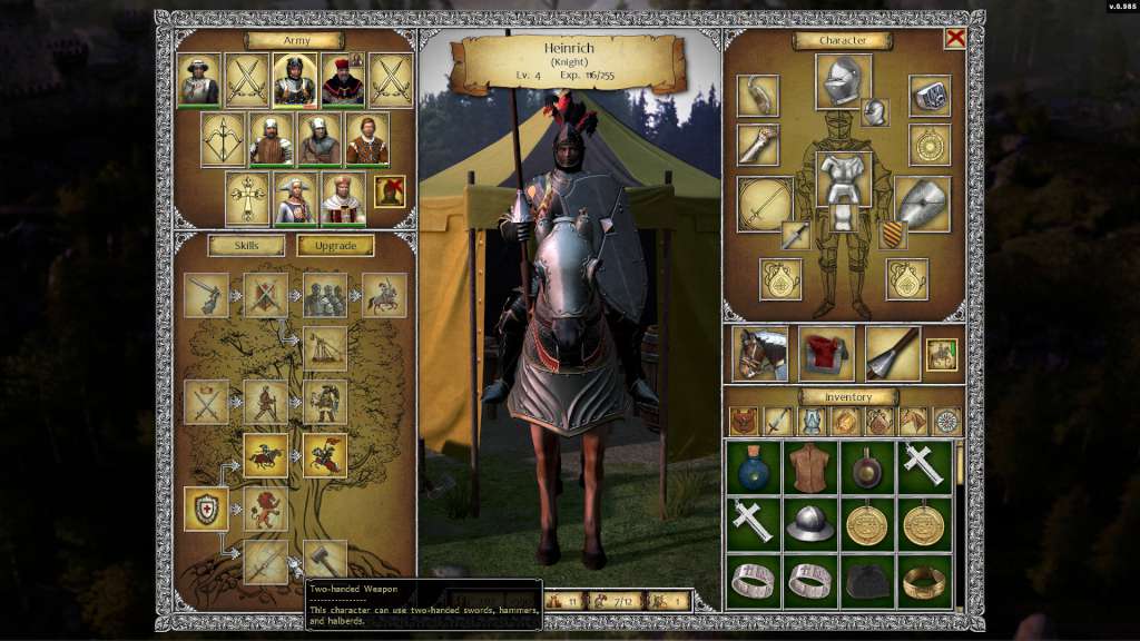 Legends of Eisenwald - Knight's Edition Upgrade DLC Steam CD Key 10.16$