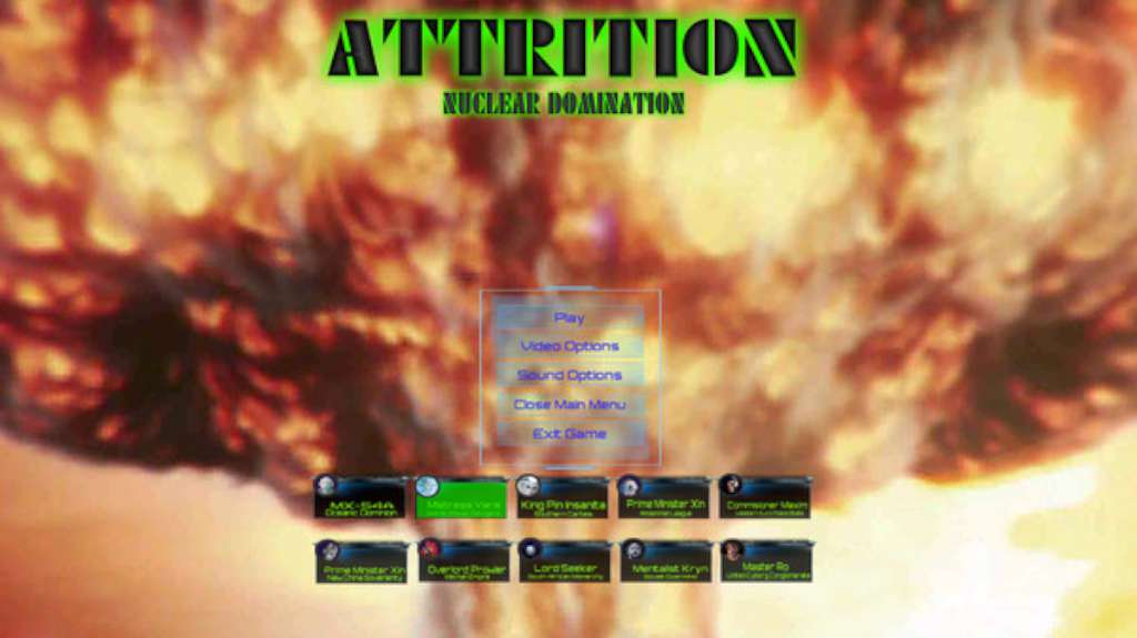 Attrition: Nuclear Domination Steam Gift 6.18$