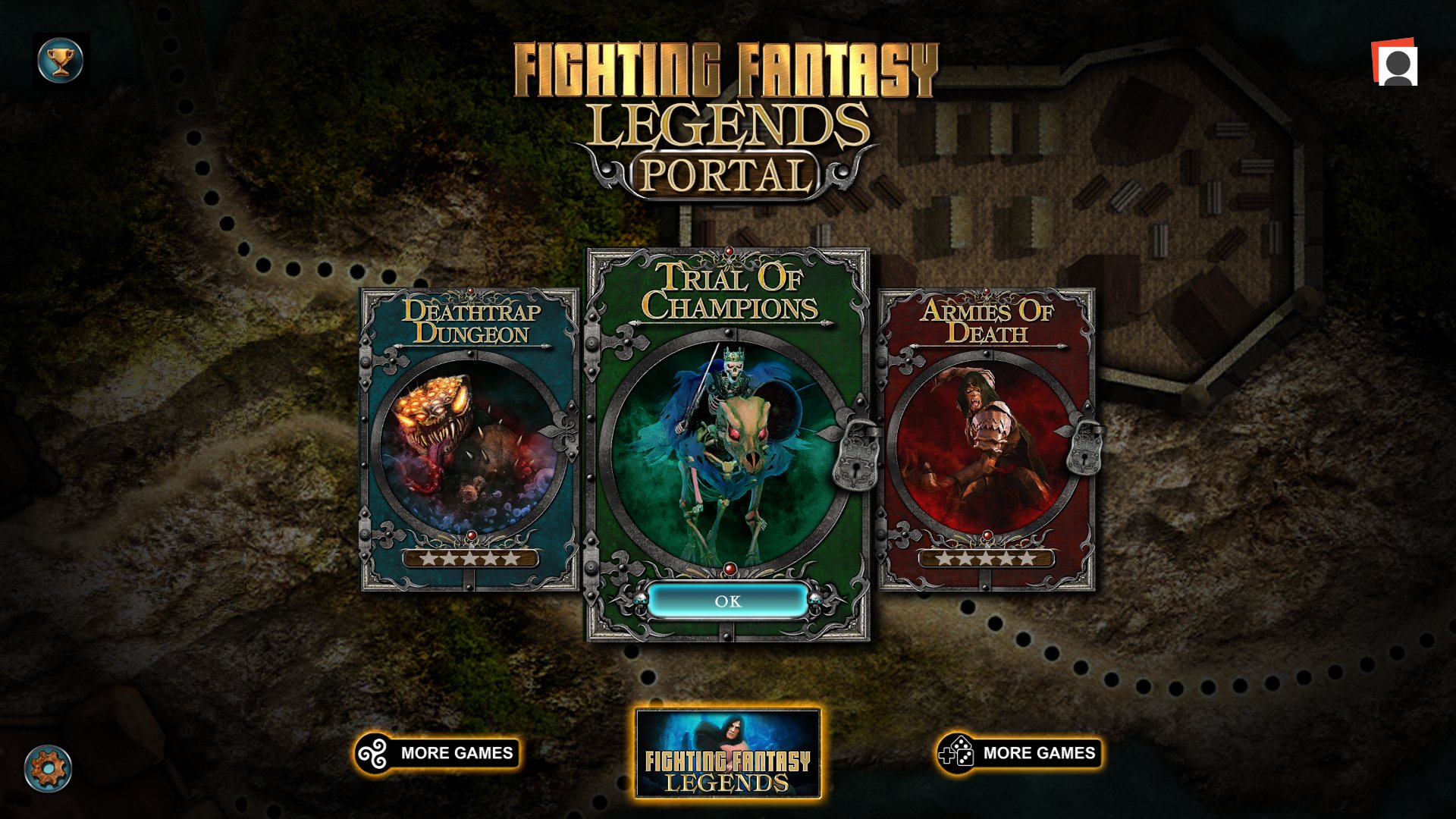 Fighting Fantasy Legends Portal Steam CD Key 2.14$