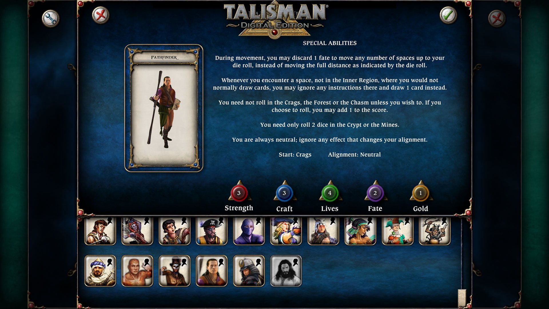 Talisman - Character Pack #18 Pathfinder DLC Steam CD Key 0.88$