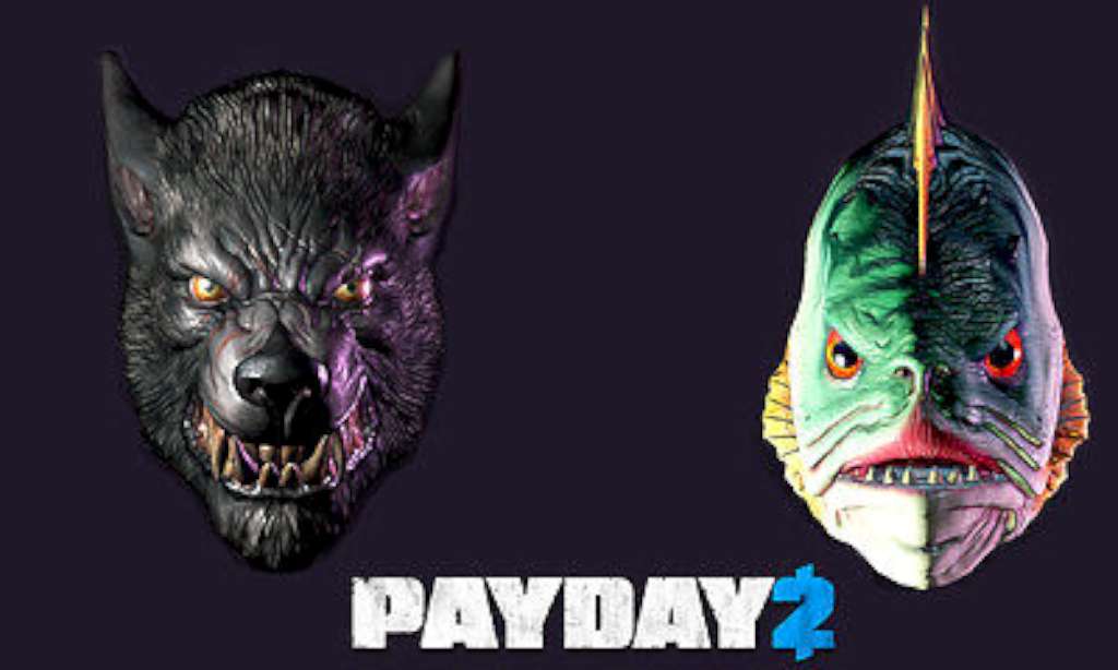 PAYDAY 2 - Lycanwulf and The One Below Masks DLC Steam CD Key 0.37$