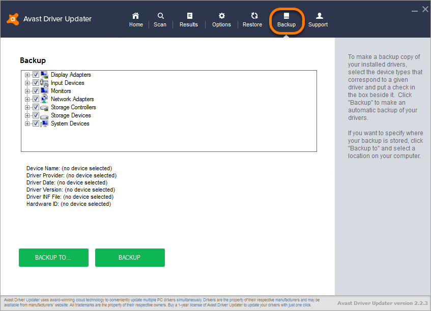 AVAST Driver Updater Key (2 Years / 1 PC) 10.24$
