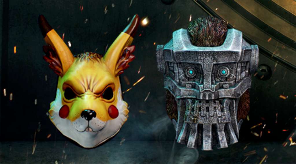 PAYDAY 2 Electarodent and Titan Masks DLC Steam CD Key 1.3$